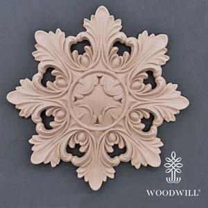 rosetta decorativa mobili legno