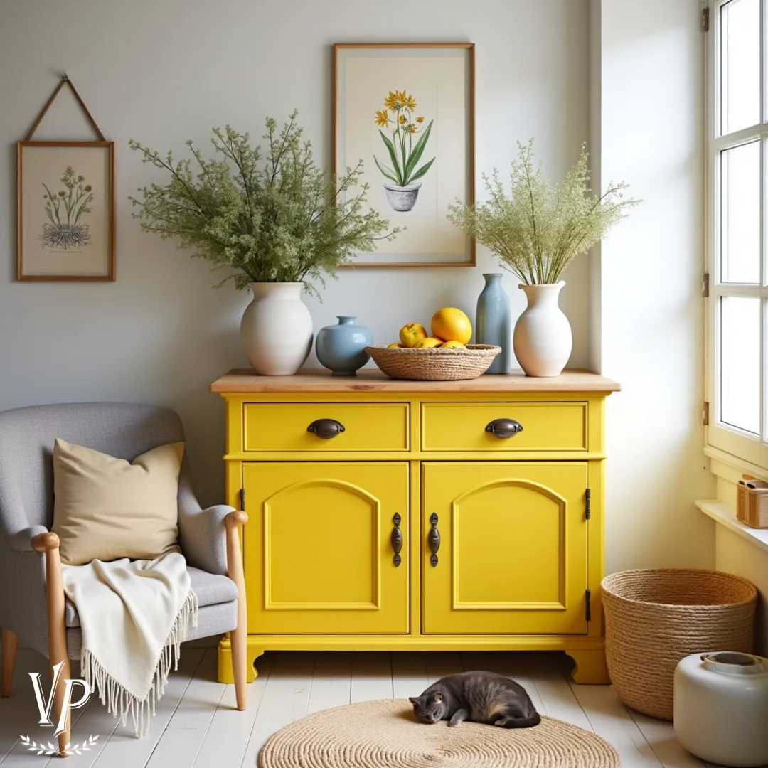 giallo chalk paint