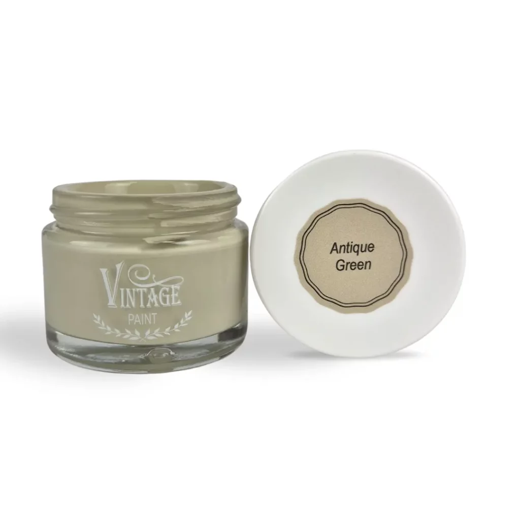 antique green vintage paint