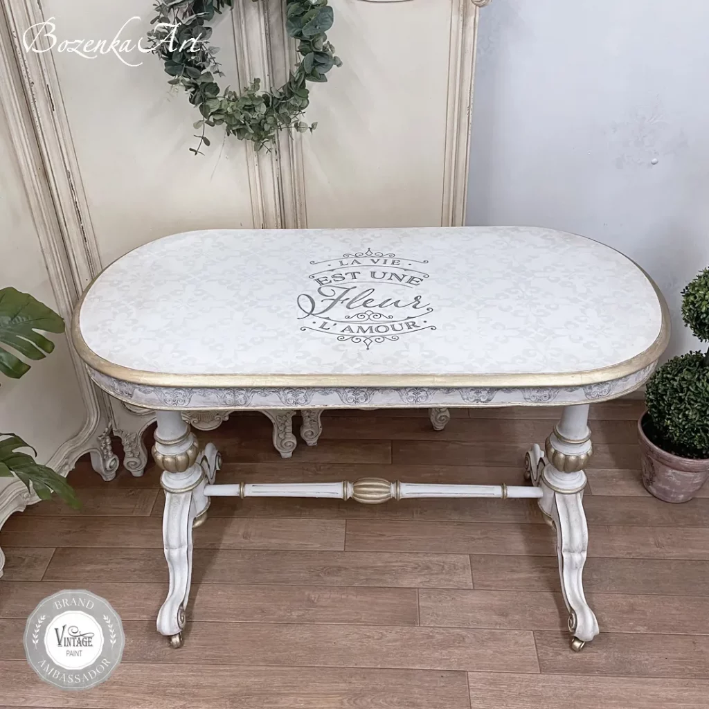 antique cream vintage chalk paint