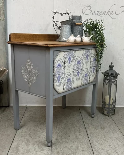 Pittura A Gesso Grigia
