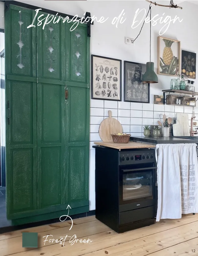 colorare le porte con la vintage chalk paint