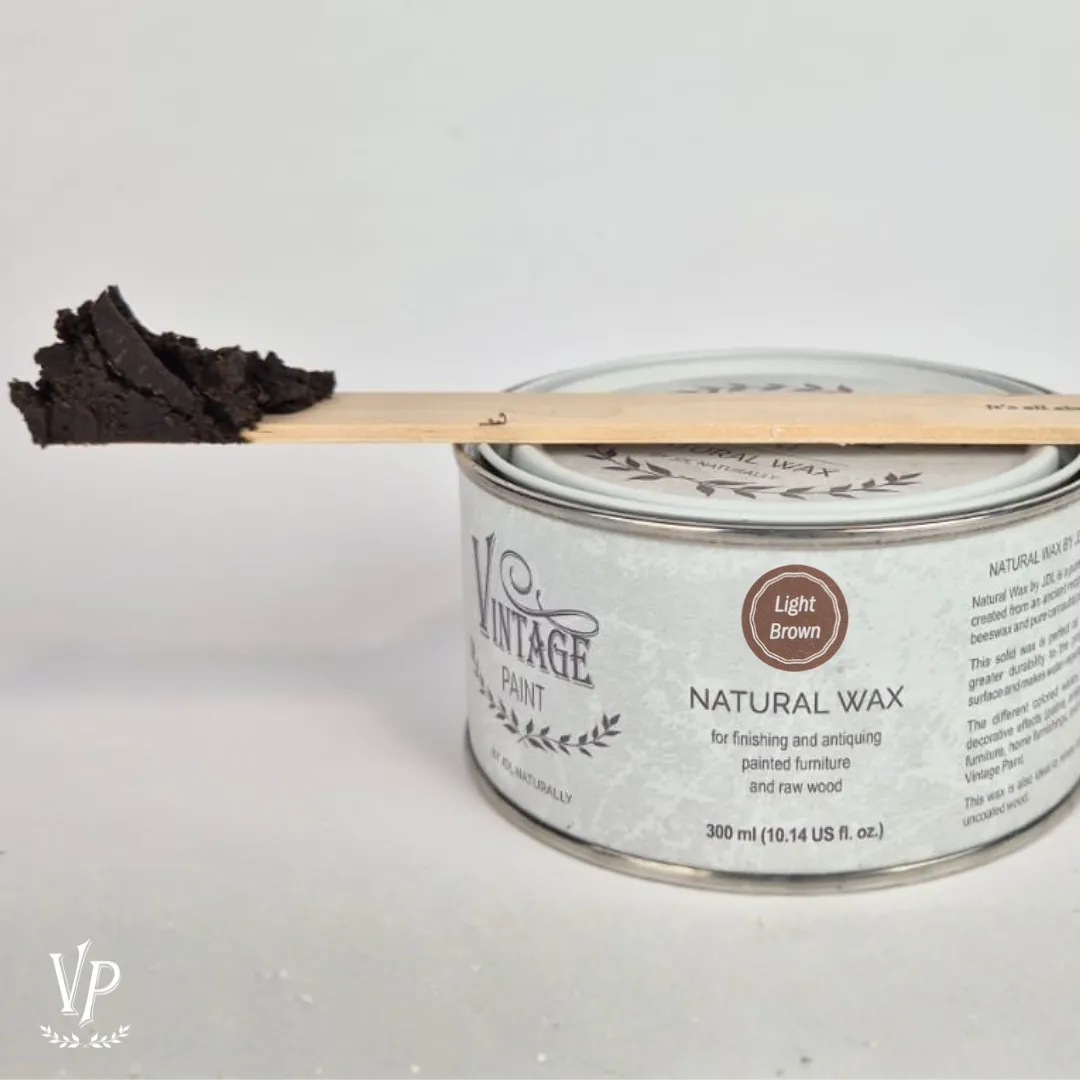 cera marrone chiaro per mobili